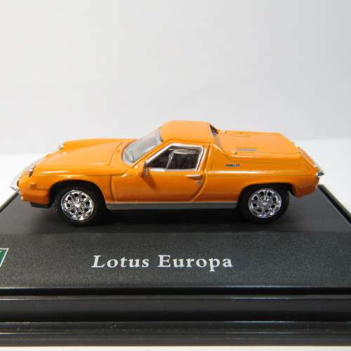 Hongwell Lotus Europa model car in case - Scale 1/72