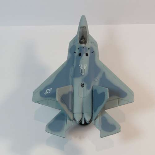Maisto YF-22 Lighting II Raptor 01 die-cast jet plane