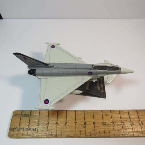 Maisto EF-2000 Eurofighter die-cast jet plane - No wheels