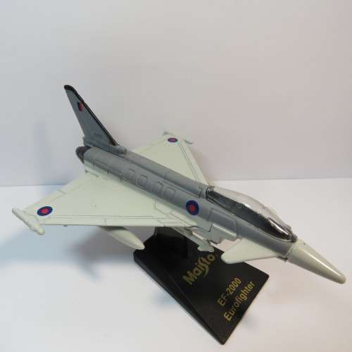 Maisto EF-2000 Eurofighter die-cast jet plane - No wheels