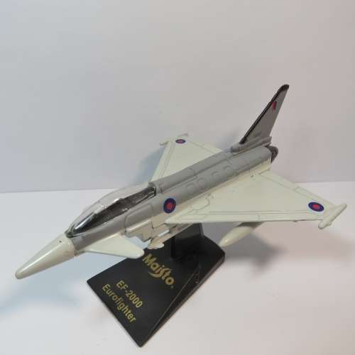 Maisto EF-2000 Eurofighter die-cast jet plane - No wheels