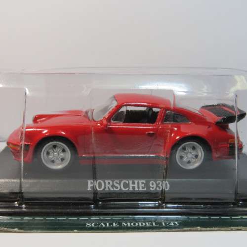DelPrado Porsche 930 model car - Scale 1/43