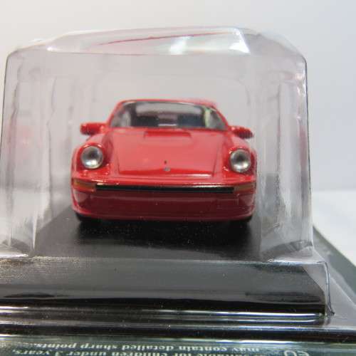 DelPrado Porsche 930 model car - Scale 1/43