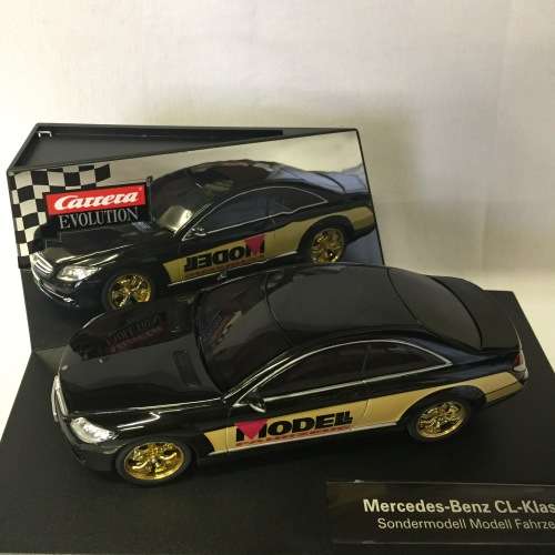 Carrera Evolution Mercedes-Benz CL-Klasse slot car in case - scale 1/32