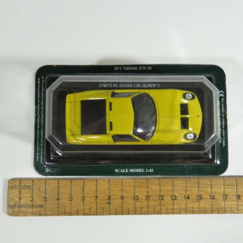 Delprado Lamborghini miura model car -Scale 1/43