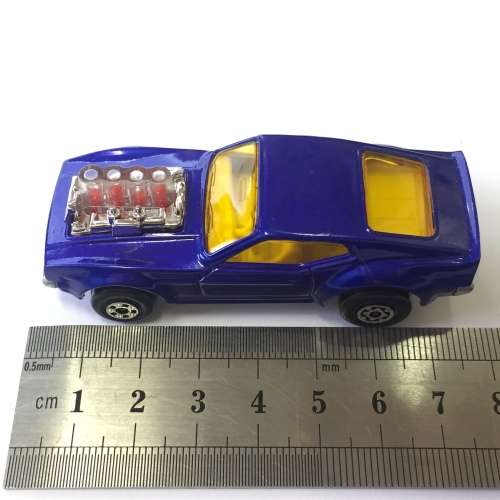 1973 Matchbox 75 series #10-B Piston Popper Rola-Matics mustang toy car - mint boxed