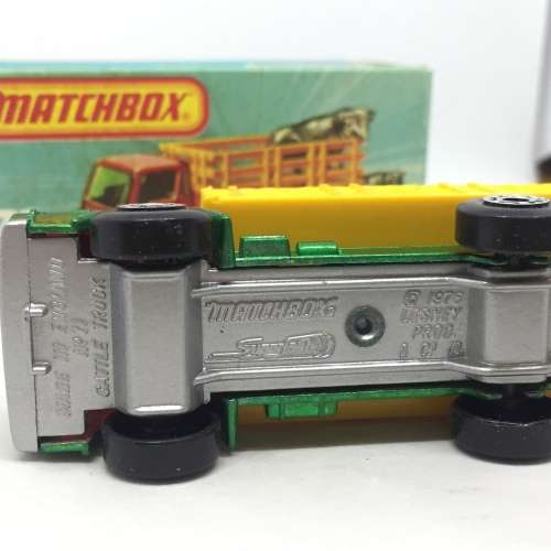 1976 Matchbox 75 series superfast #71-C Dodge cattle truck - mint boxed