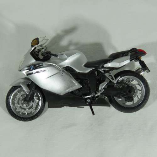 BMW K1200S model motorcycle - Scale 1/12