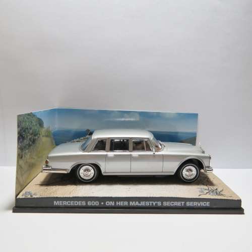 James Bond 007 - Mercedes 600 model car - On her majesty's secret service