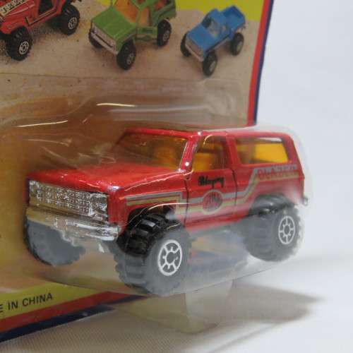 Vintage Road Tough 4x4 off road Blazer die cast toy car in pack