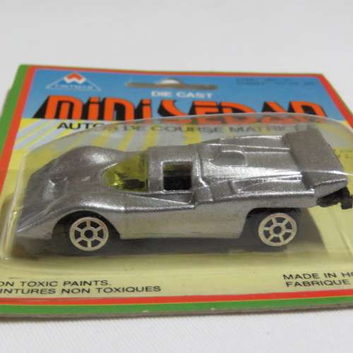 Vintage TinToys die cast mini sedan toy car in pack