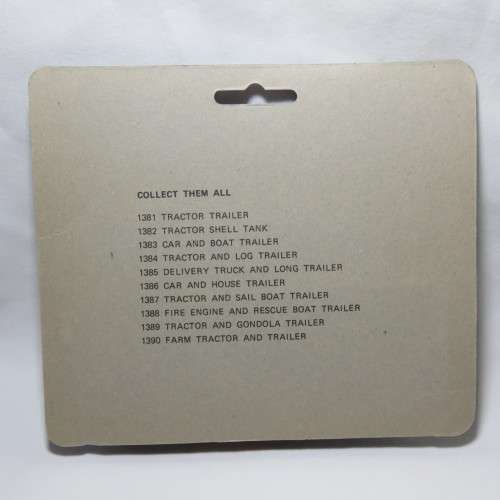 Vintage Yatming Road Tough #1382 Shell tanker and truck in pack