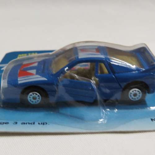 Vintage MC Toy Blitz Wheels die cast metal Lancia toy car in pack