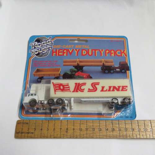 Vintage Road Tough #1390 ICS Line truck and trailer in pack