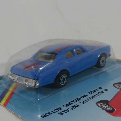 Vintage Road Tough die cast metal racing car toy in pack