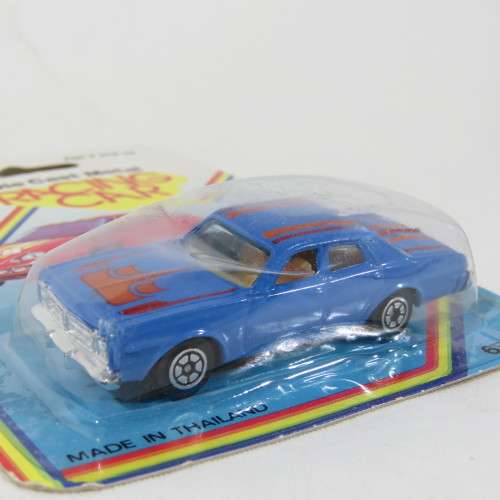 Vintage Road Tough die cast metal racing car toy in pack