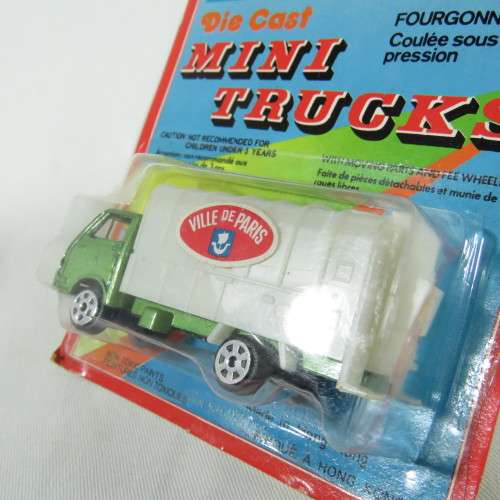 Vintage TinToys die cast mini trucks toy car in pack