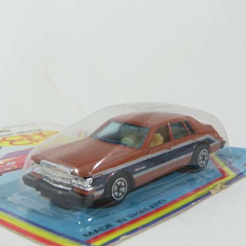 Vintage Road Tough die cast metal Racing toy car in pack