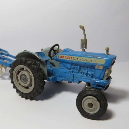 Corgi Toys Ford Super Major tractor with plough