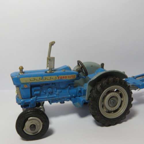 Corgi Toys Ford Super Major tractor with plough