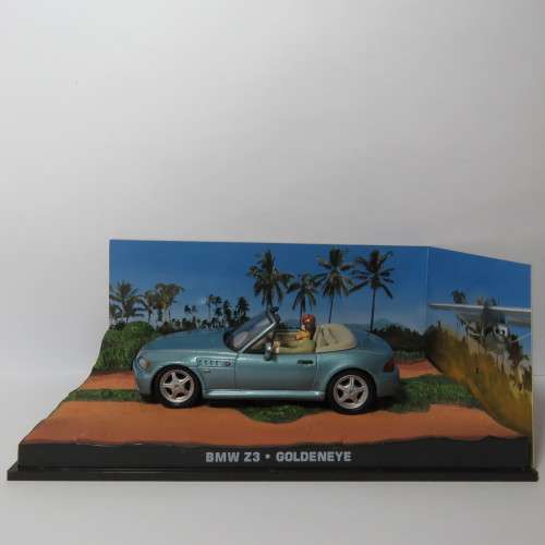 James Bond 007 BMW Z3 model car - Goldeneye