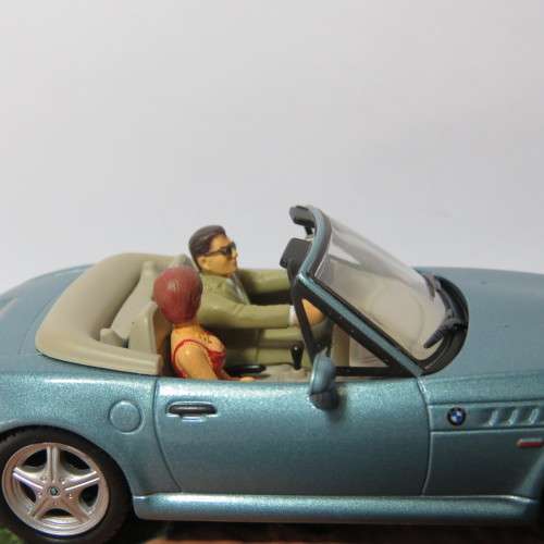 James Bond 007 BMW Z3 model car - Goldeneye