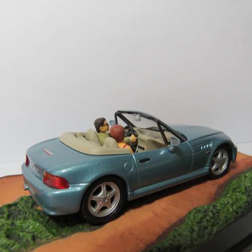 James Bond 007 BMW Z3 model car - Goldeneye