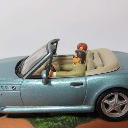 James Bond 007 BMW Z3 model car - Goldeneye