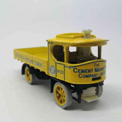 1986 Matchbox 1918 Atkinson steam wagon - Blue Circle Portland cement - Y-18 Models of Yesteryear