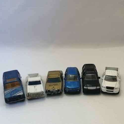 Lot of 6 model toy cars die-cast