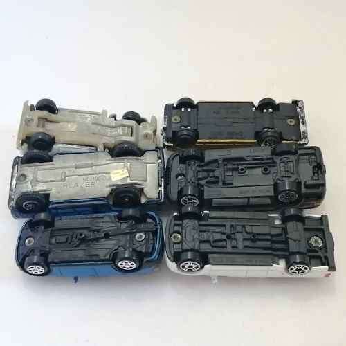 Lot of 6 model toy cars die-cast