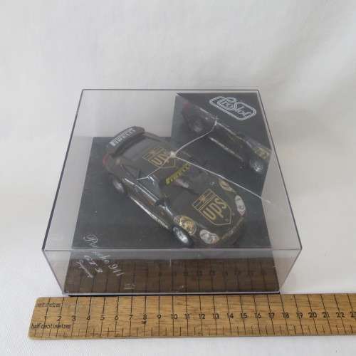 Pro Slot Porsche 911 GT3 Super Cup slot car racing model - #29 - Scale 1/32 - Case cracked