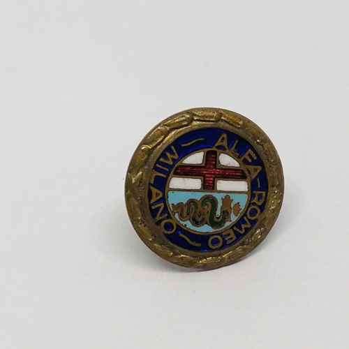Vintage Alfa Romeo lapel pin badge