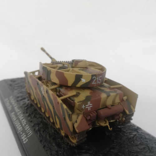 1943 Germany ( USSR ) Panzer kampfwagen IV Ausf. G combat tank die-cast model - 20th panzer division