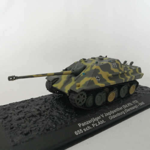 1945 German Panzerjager V Jagdpanther Sd. Kfz 173 combat tank die-cast model