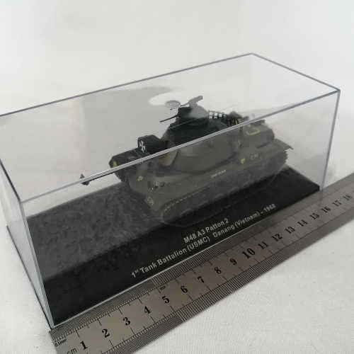 1968 USMC ( Vietnam ) M48 A3 Patton 2 combat tank die-cast model - 1st tank battalion