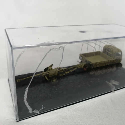 1944 German ( Normandie ) Steyr RSO/01 full track with Pak 40 Anti-tank gun die-cast model