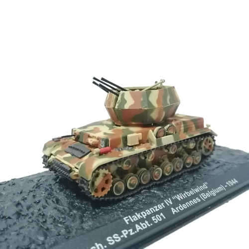 1944 German ( Ardennes ) Flakpanzer IV Wirbelwind combat tank die-cast model