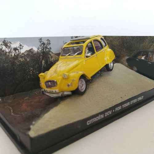 James Bond 007 - Citroen 2CV model car - For your eyes only