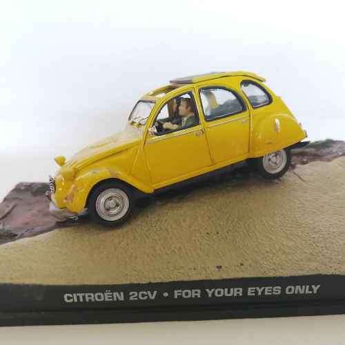 James Bond 007 - Citroen 2CV model car - For your eyes only
