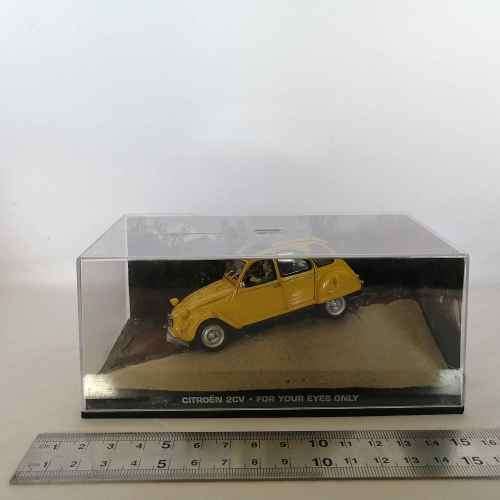 James Bond 007 - Citroen 2CV model car - For your eyes only