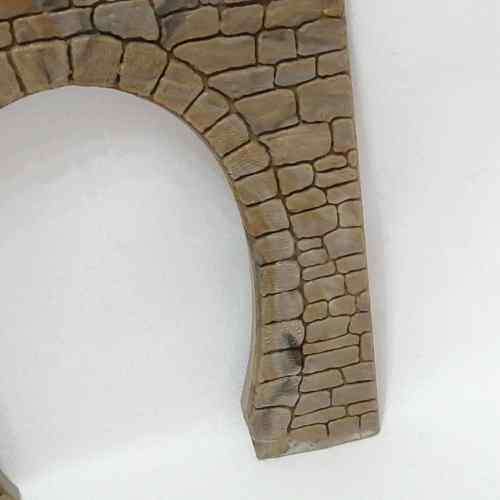 HO scale trains tunnel entrance surround