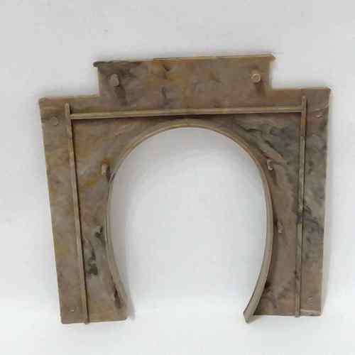 HO scale trains tunnel entrance surround