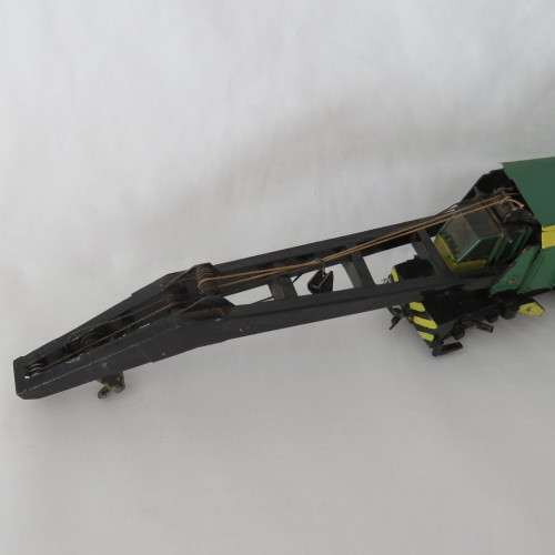 Hand Built HO scale railroad crane