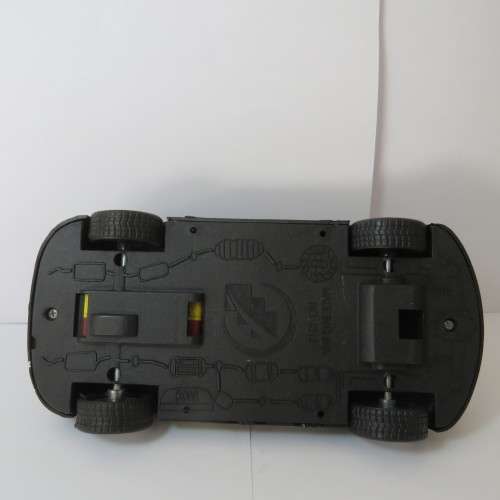 Lot of 3 police friction cars about 1:32 scale 2 x Bmw - Plastic