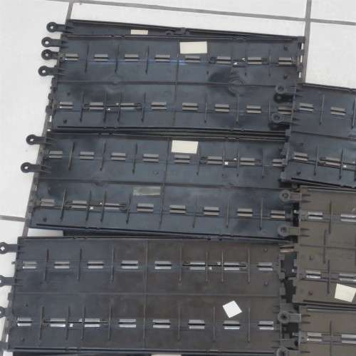 Lot of 14 vintage Tri-Ang Scalextric slot car tracks