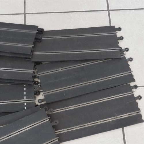 Lot of 14 vintage Tri-Ang Scalextric slot car tracks