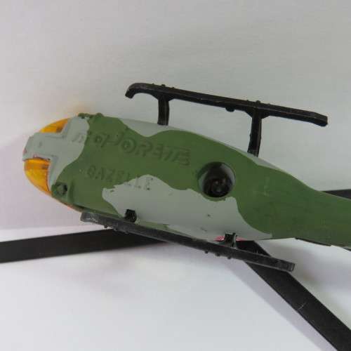 Majorette #371 Gazelle Italian military helicopter model