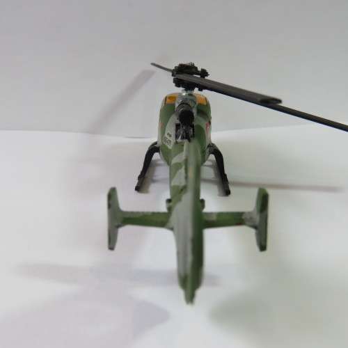 Majorette #371 Gazelle Italian military helicopter model