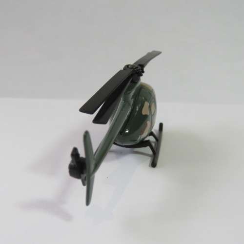 Die-cast Army camo helicopter